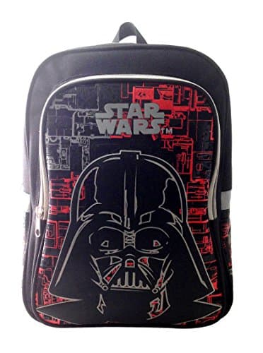 Cartable Star Wars garçon CP rouge et noir, 38 cm