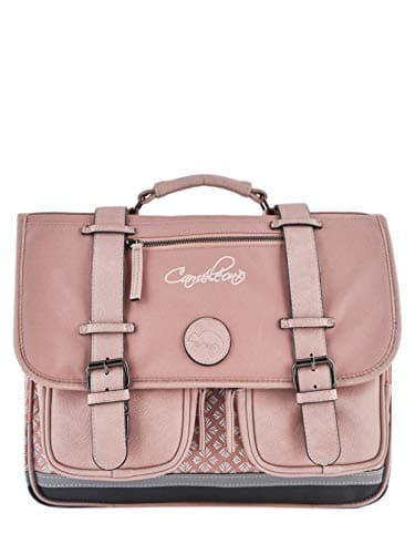 Cartable rose pale Caméléon