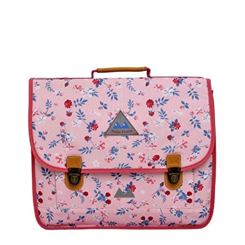 Cartable rose imprimé fleurs liberty Poids plume