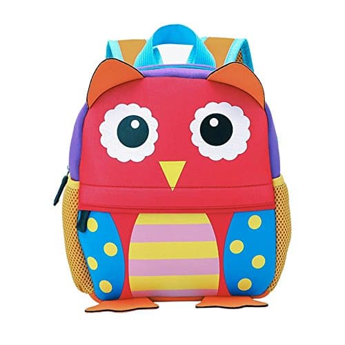 Sac à dos maternelle Hibou coloré