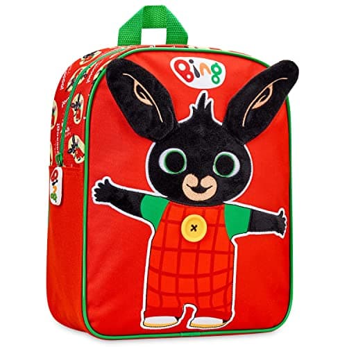 Sac à dos maternelle lapin bing rouge