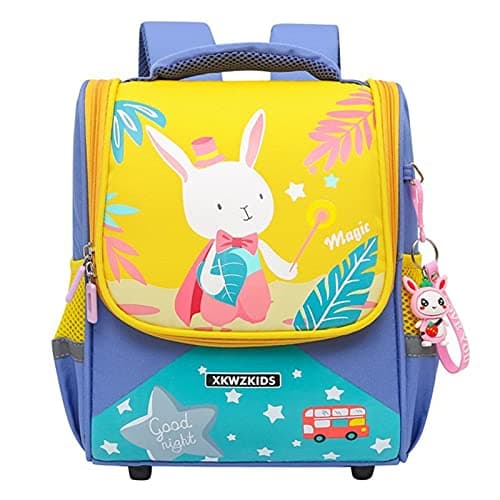 Sac à dos maternelle lapin bleu pour petit gars
