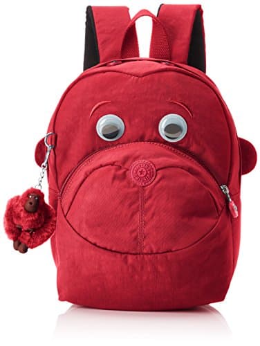 Sac à dos rose rouge scolaire FASTER de Kipling Maternelle