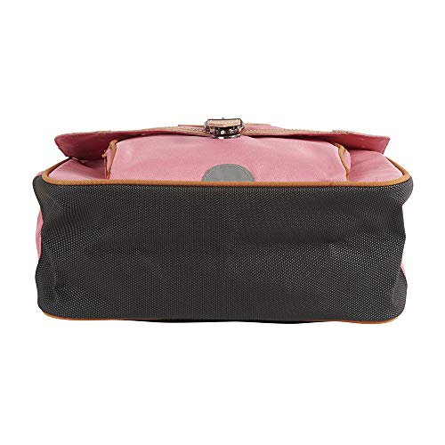 Cartable aux angles  renforcés du cartable Fille CP rose corail Tann's 35 cm