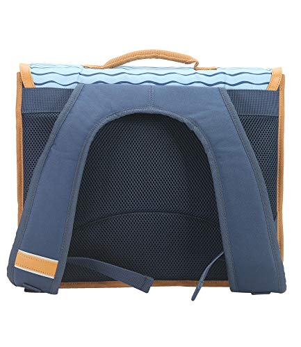 Cartable Miniséri marine pour écolier de CP confortable