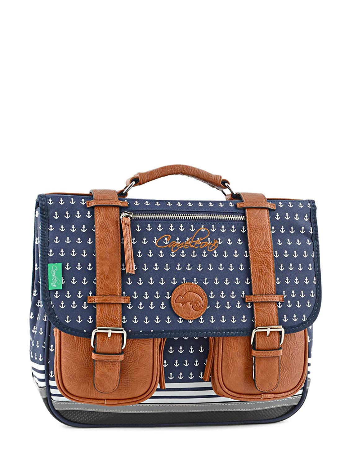 Cartable Caméléon garçon CP, 35 cm, bleu marin