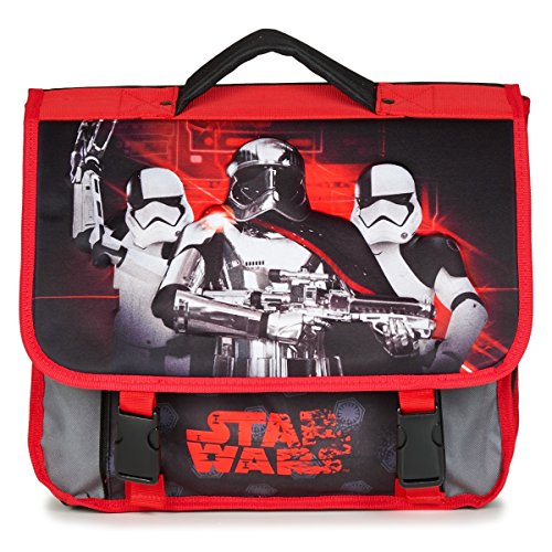 Cartable Star Wars garçon CP rouge et noir, 38 cm