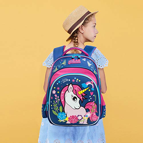 Cartable sac à dos fille CP avec licorne