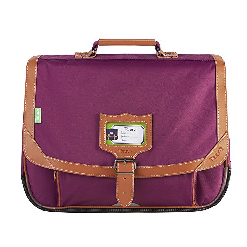 Cartable Fille CP Tann's 35 cm ou 38 cm, prune violet