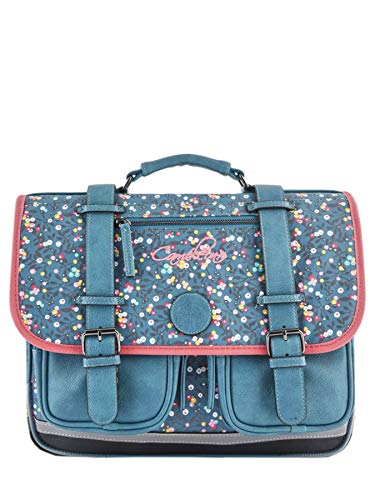 Cartable fille CP Caméléon Liberty bleu Vintage fleuri 38 cm