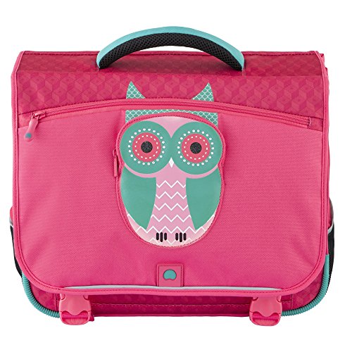 Cartable fille Desley CP rose fushia Chouette