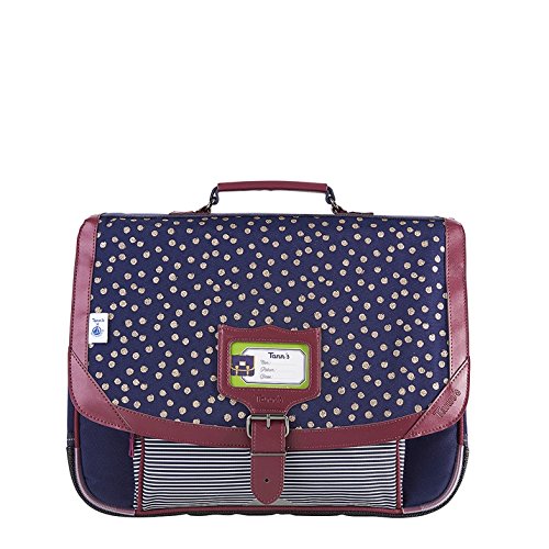 Cartable écolière Rétro CE Tann's Petit Bateau à imprimés 38 cm