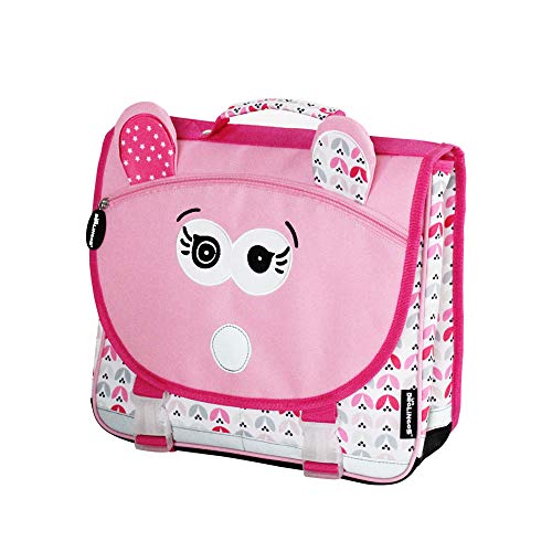 Cartable maternelle rose original au format traditionnel Lilliputien