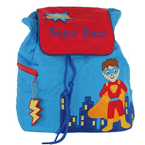 Cartable sac à dos Maternelle Super héro pour garçon avec prénom personnalisable