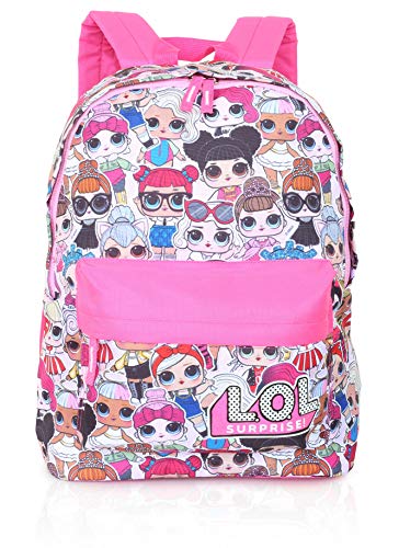 Joli sac à dos rose LOL Doll pour fille de maternelle GS ou CP