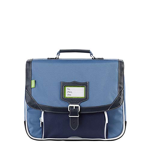 Cartable Tann's garçon CP, 35 cm bleu bicolore