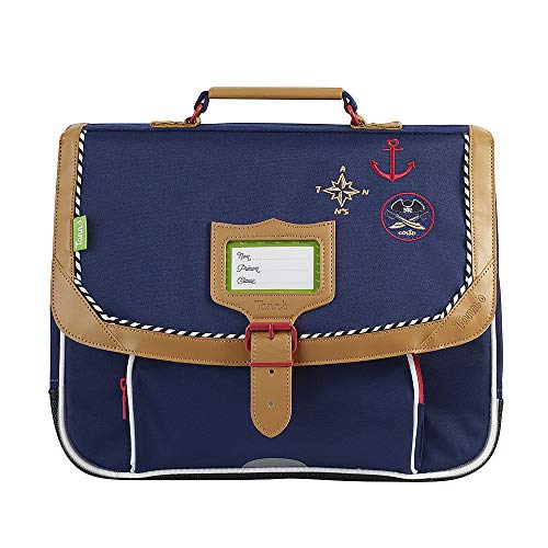 Cartable Tann's garçon CP, 35 cm Corto bleu bicolore