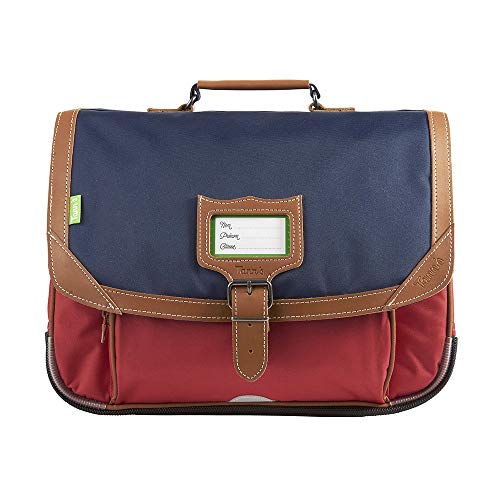 Cartable Tann's garçon CP, 38 cm, marron bicolore