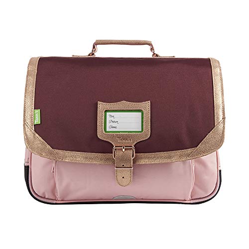 CartableCartable Tann's rose bicolore  38 cm , 2 compartiments