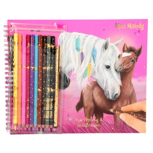 Livre de coloriage cheval girly