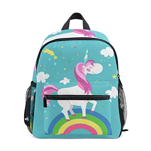 Petit Sac à dos maternelle licorne arc en ciel