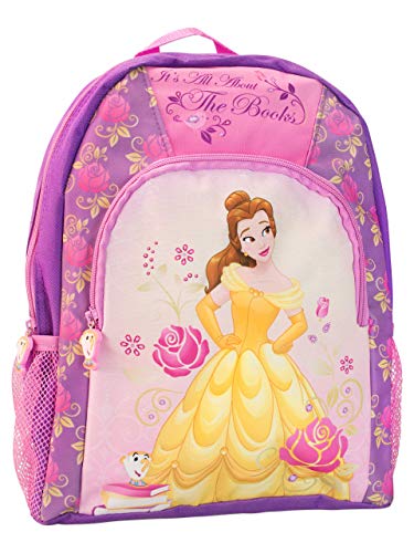 Sac à dos cartable princesse Belle pour fille de maternelle