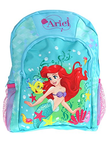 Sac à dos cartable sirène Ariel pour fille de maternelle