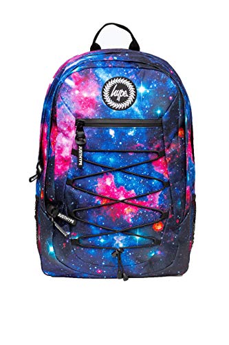 Sac à dos Galaxy violet, bleu et rose pour le collège HYPE avec lacet