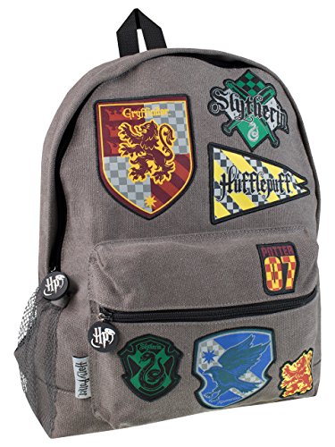 Sac à dos Harry Potter pour l'école avec écussons et blasons