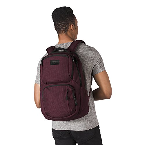 Sac à dos JanSport étudiant pour laptop bordeaux