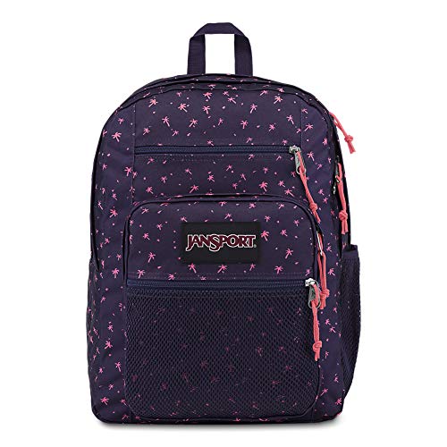 Sac à dos JanSport étudiant pour laptop marine et rose