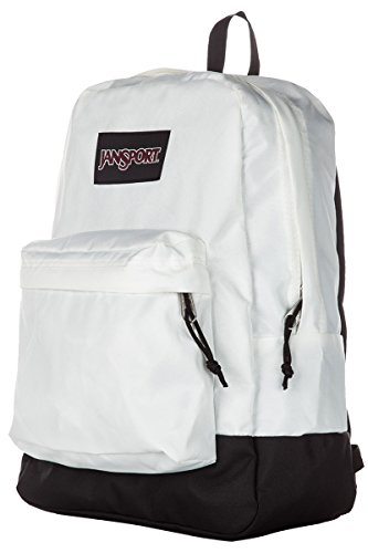 Sac à dos JanSport Superbreak blanc et noir