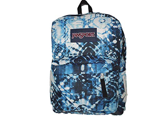 Sac à dos JanSport Superbreak bleu à imprimé Shibori