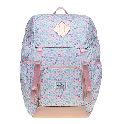 Sac à dos Kaukko collège fille motif coloré esprit Vintage