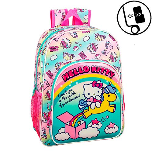 Sac à dos maternelle fille Hello Kitty et sa licorne