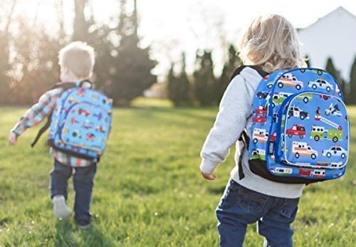 Sac à dos maternelle imprimé voitures pour garçon