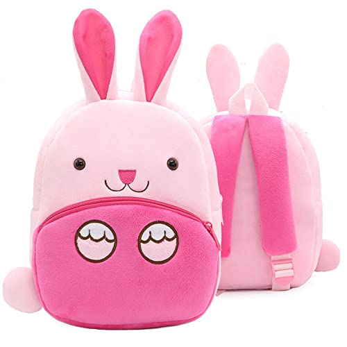 Sac maternelle lapin tout doux et rose esprit peluche