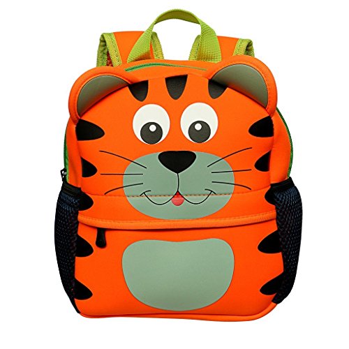 Sac à dos cartable tigre maternelle