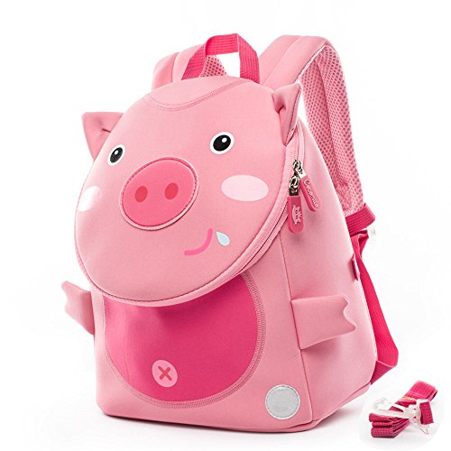 Sac à dos maternelle cochon rose