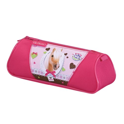 Trousse scolaire cheval rouge