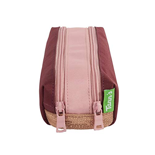 Trousse scolaire double Tann’s en polyester