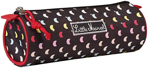 Trousse ronde Little Marcel motif lune à un compartiment